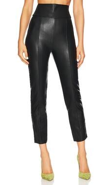 Amanda Uprichard Sleek Black Romana Pants Size S